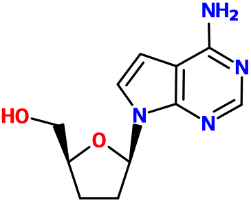 (image for) MC080803 7-Deaza-2',3'-dideoxyadenosine